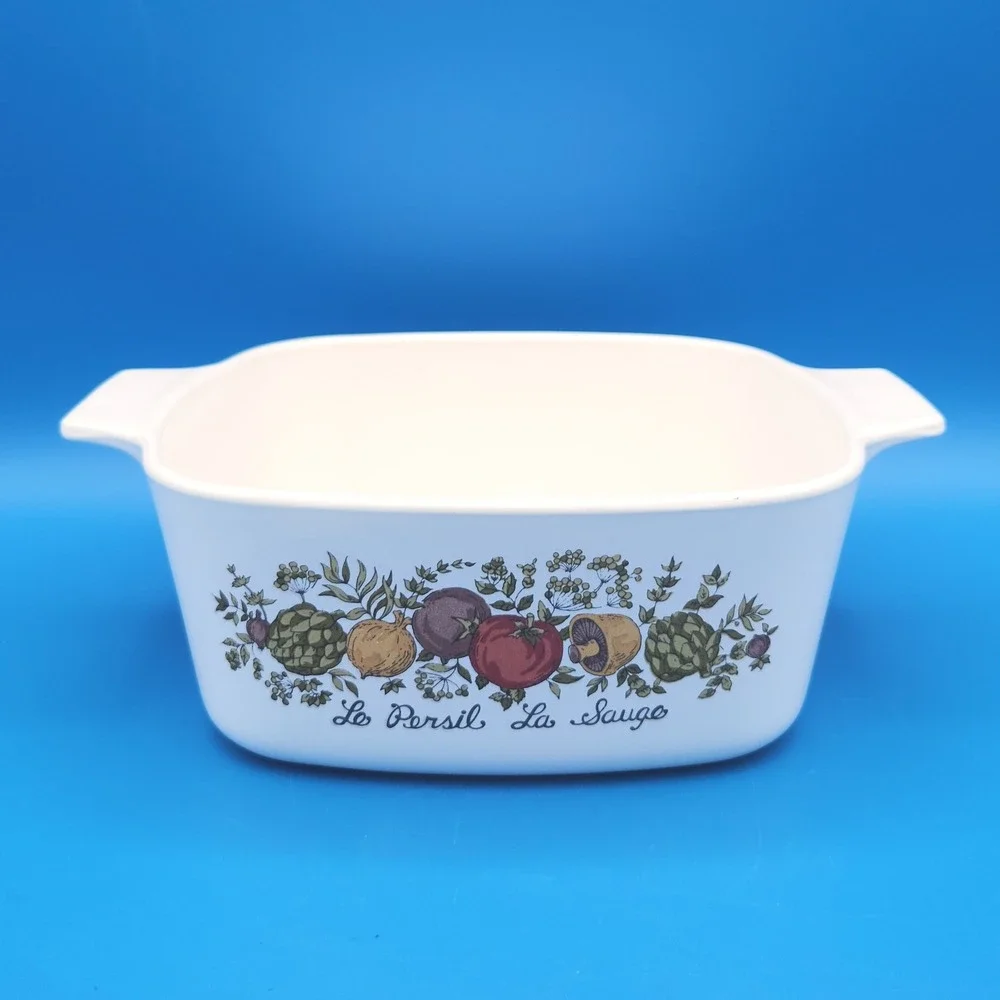 Vintage Corning Ware 1975 Spice of Life 1.5 Qt Casserole Dish A-1 1/2-B